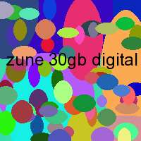 zune 30gb digital media player