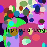 hip hop underground music